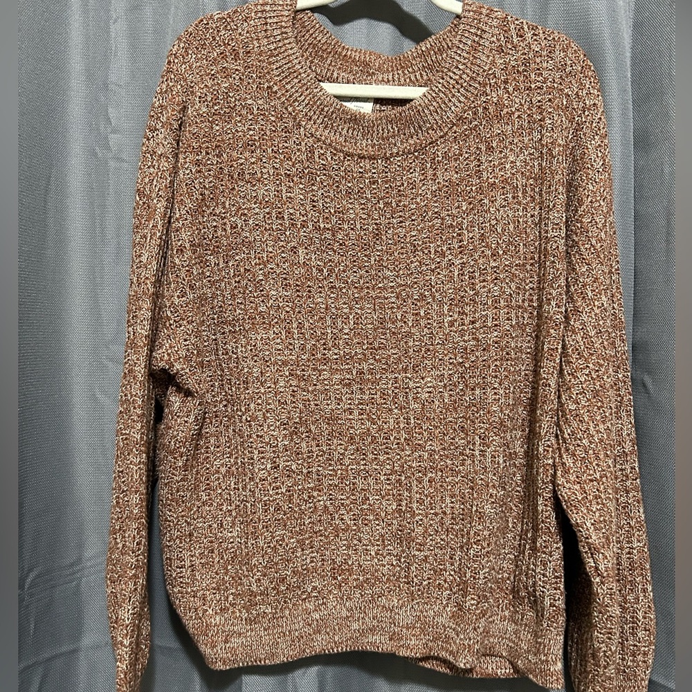Women’s Rust Orange Knit Sweater